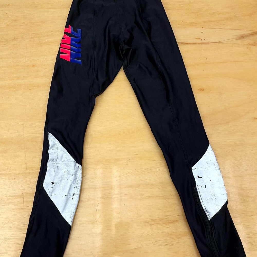 Vintage VTG Nike Compression Tights Men Men's Medium Running Workout